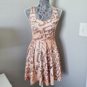 Marauders Map dress